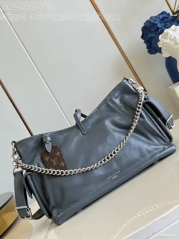 WIS -33.5 LOUIS Cargo CarryAll VUITTON 23x15cm x 0517